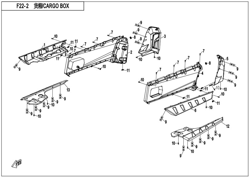 Bilde for kategori CARGO BOX 2 (F22-2)