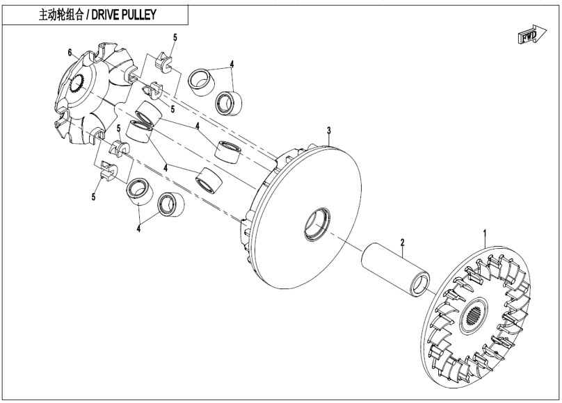 Bild för kategori DRIVE PULLEY (E05-1)