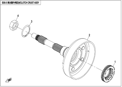 Vis produkter i varegruppen CLUTCH CRUST (E05-3) Billede til varegruppe CLUTCH CRUST (E05-3)