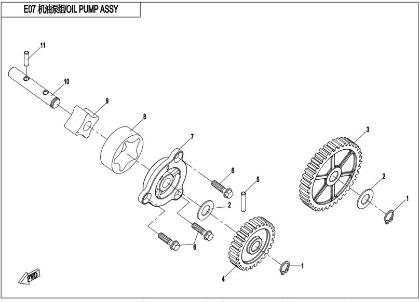 Bild för kategori OIL PUMP (E07)