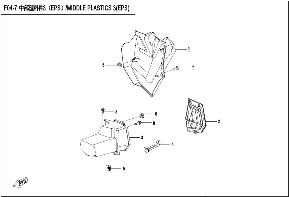 Bild för kategori MIDDLE PLASTICS 3 (EPS) (F04-7)