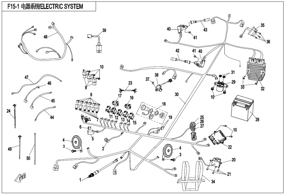 Bild för kategori ELECTRIC SYSTEM (F15-1)