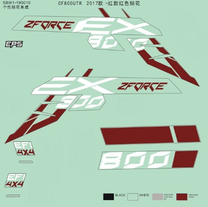 Bild för kategori DECAL (RED) (F19-1-A)