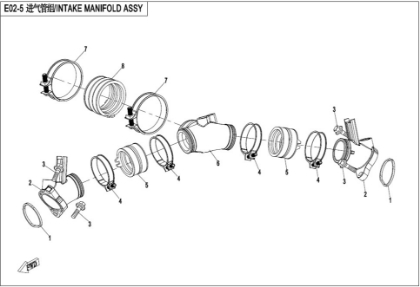 Bild för kategori INTAKE MANIFOLD (E02-5)