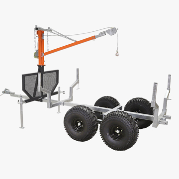 Show details for Timmervagn med kran APG PRO Picture of Timmervagn med kran APG PRO