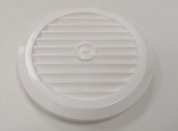 Bild på Ventilationsgaller 3" vit
