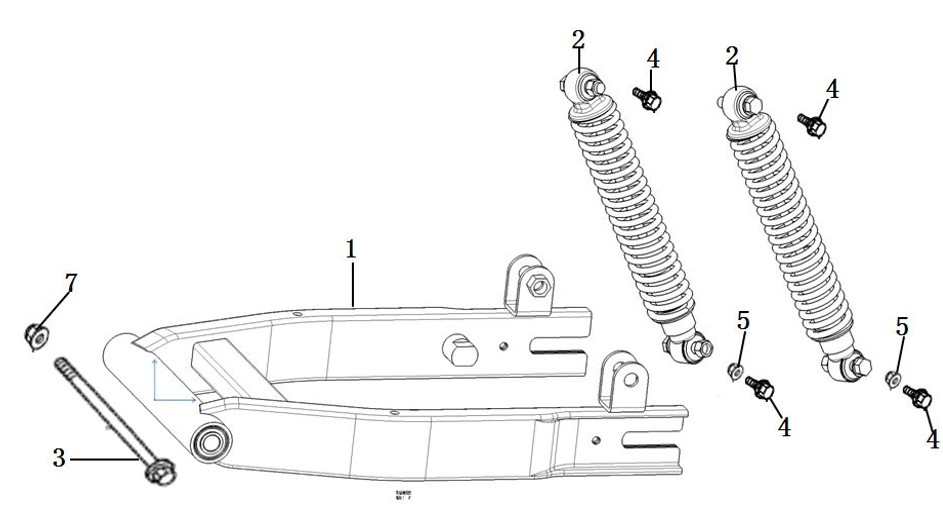 Bilde for kategori Swingarm