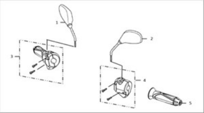 Bilde for kategori Handle Lever/Switch/Back Mirror