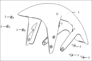 Bild för kategori Front Fender