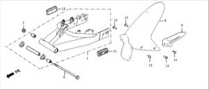 Bilde for kategori Swingarm
