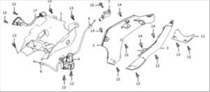 Bilde for kategori Rear Cowl