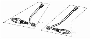 Bilde for kategori Rear Turn signal