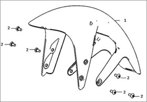 Bilde for kategori Front Fender