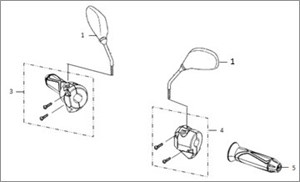 Picture for category Handle Lever/Switch/Back Mirror