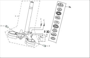 Billede til varegruppe Steering Stem