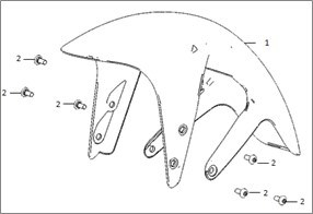 Bilde for kategori Front Fender