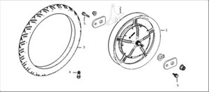 Bilde for kategori Rear Wheel