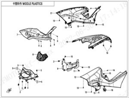 Billede til varegruppe MIDDLE PLASTICS 1