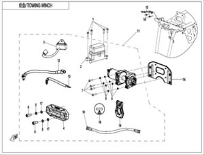 Picture for category TOWING WINCH (NYLON ROPE, ALUMINUM HOLDER)