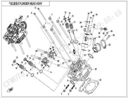 Billede til varegruppe CYLINDER HEAD