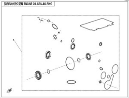 Vis produkter i kategori ENGINE OIL SEAL & O-RING Bilde for kategori ENGINE OIL SEAL & O-RING