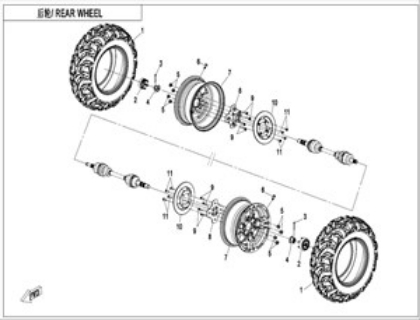 Picture for category REAR WHEEL (ALU)