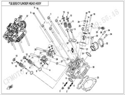 Billede til varegruppe CYLINDER HEAD