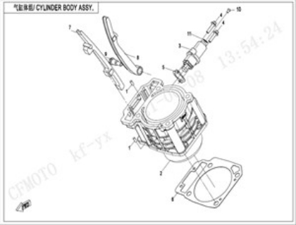Bild för kategori CYLINDER BODY ASSY