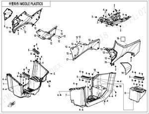 Bilde for kategori MIDDLE PLASTICS