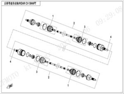 Bild för kategori REAR CV SHAFT