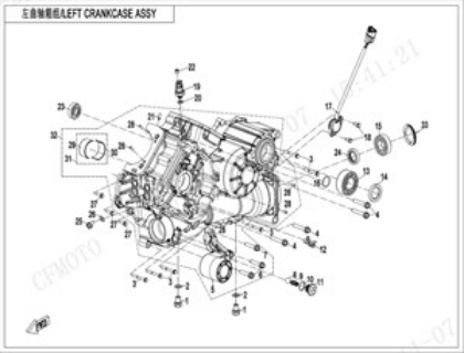 Bild för kategori LEFT CRANKCASE
