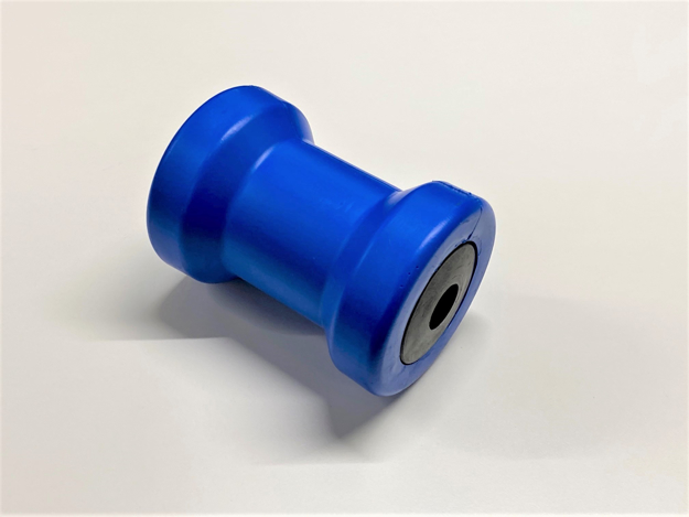Bild på Blå kölrulle till Tiki, B:125mm (Rördiameter 20mm)