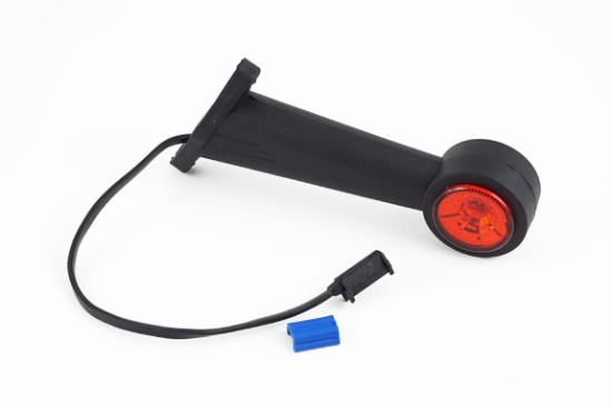Bilde av Lampa Sidposition Vit/Röd höger