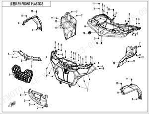 Billede til varegruppe FRONT PLASTICS