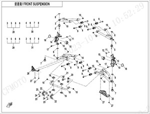 Bild för kategori FRONT SUSPENSION