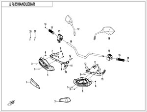 Vis produkter i varegruppen HANDLEBAR Billede til varegruppe HANDLEBAR
