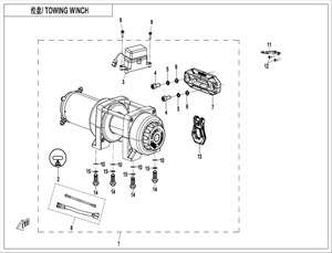 Vis produkter i kategori TOWING WINCH Bilde for kategori TOWING WINCH
