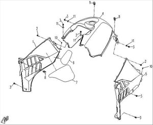 Vis produkter i kategori PLASTIC (Tankcover) Bilde for kategori PLASTIC (Tankcover)