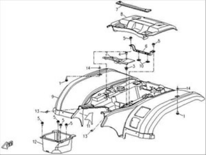 Bilde for kategori PLASTIC (Rear)