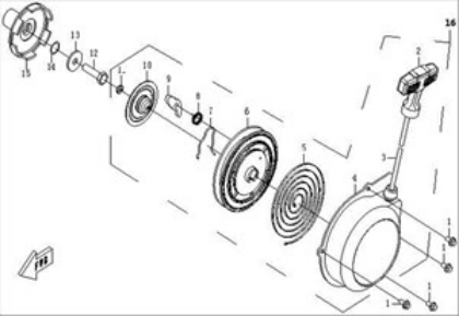 Bilde for kategori RECOIL STARTER