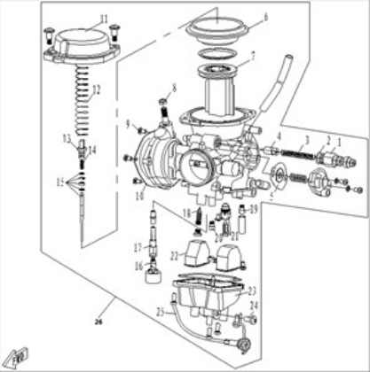 Bilde for kategori CARBURETOR