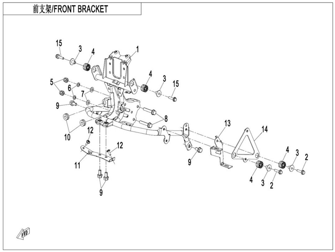 Show products in category FRONT BRACKET Picture for category FRONT BRACKET