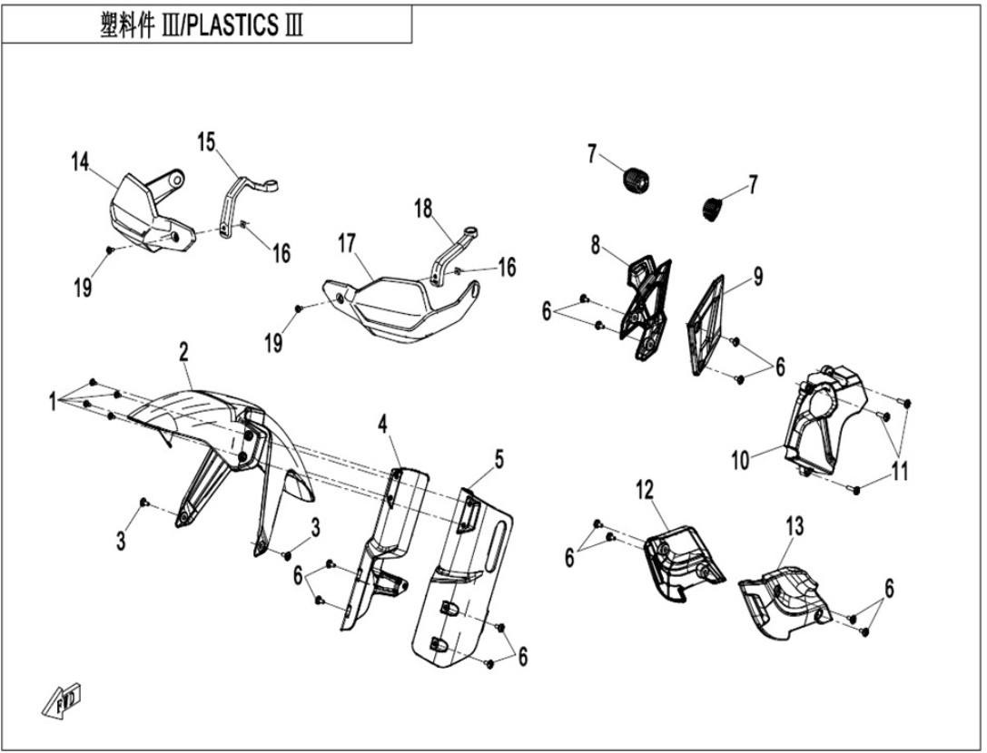 Show products in category PLASTICS 3(LOW FENDER) Picture for category PLASTICS 3(LOW FENDER)