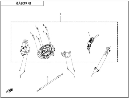 Picture for category LOCK KIT