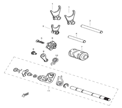 Picture for category GEAR SHIFTING