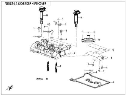 Picture for category CYLINDER HEAD COVER