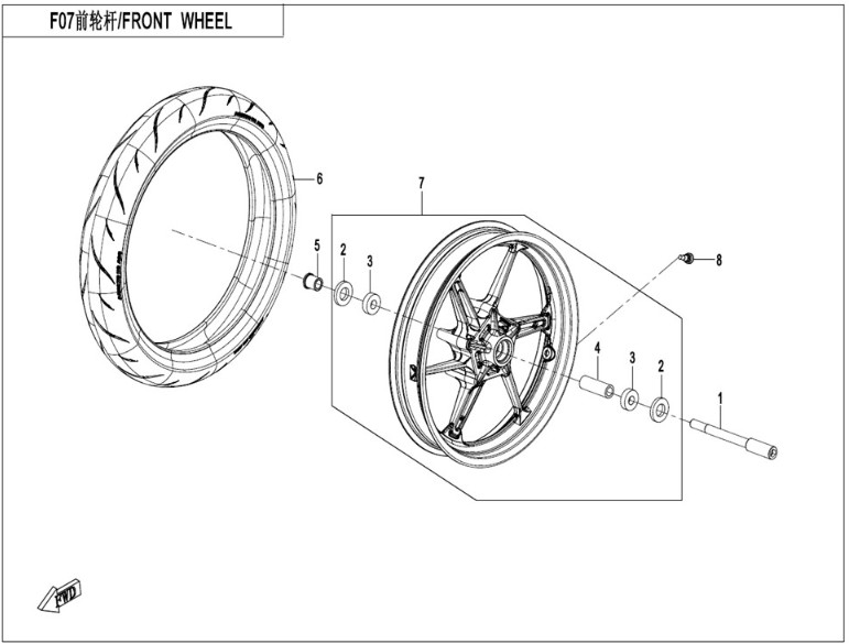 Picture for category FRONT WHEEL