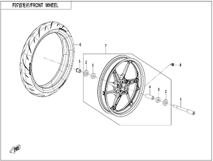 Picture for category FRONT WHEEL