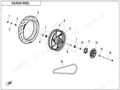 Picture for category REAR WHEEL