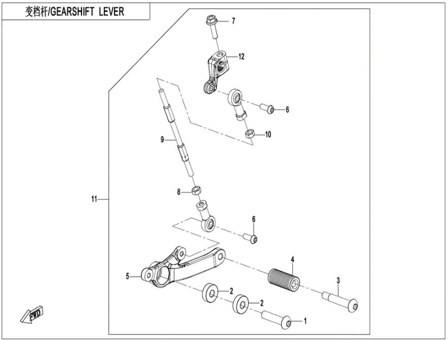 Picture for category GEARSHIFT LEVER